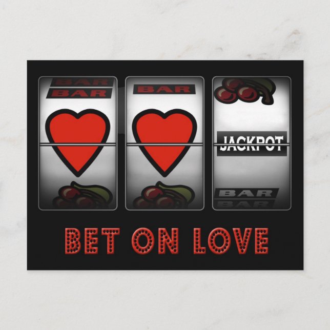 Bet on Love Postcard (Front)