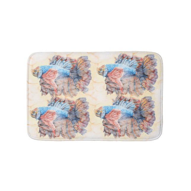 Beta fish bath mat (Front)
