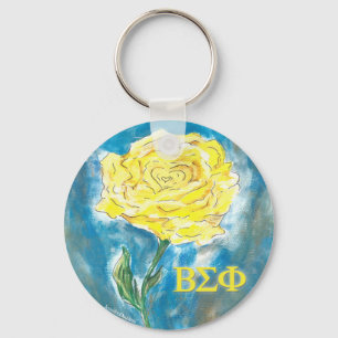 Beta Sigma Phi Keychain