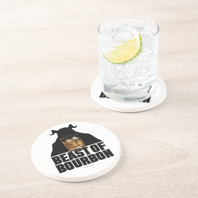 Bête Du Dessous de verre Bourbon (Côté)