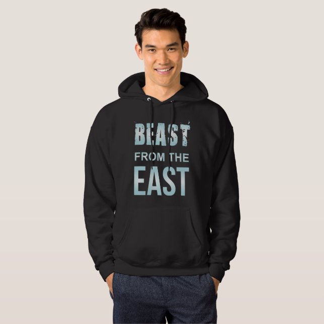 Bête du pullover est de chandail de sweat - shirt (Devant entier)