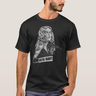 Beth Hart Black And White T-Shirt