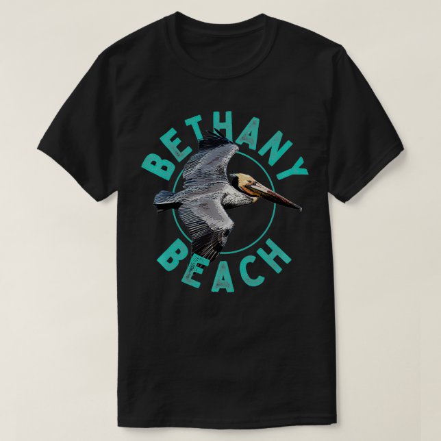 Bethany Beach Delaware Pelican Design Pullover  (Design Front)