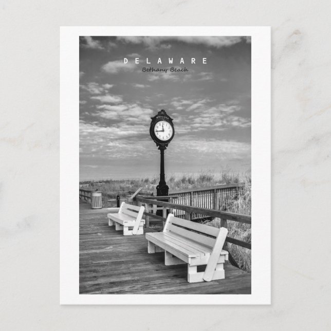 Bethany Beach, Delaware. Postcard (Front)