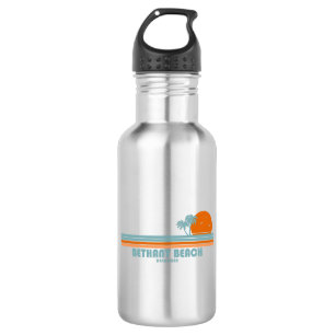 Bethany Beach Delaware Sun Palm Trees 532 Ml Water Bottle