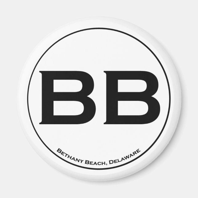 Bethany Beach Magnet (Devant)