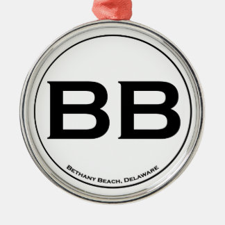 Bethany Beach Metal Ornament