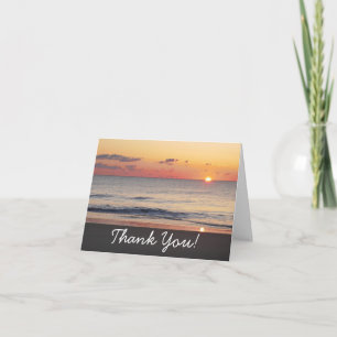 Bethany Beach Sunrise II Thank You Card