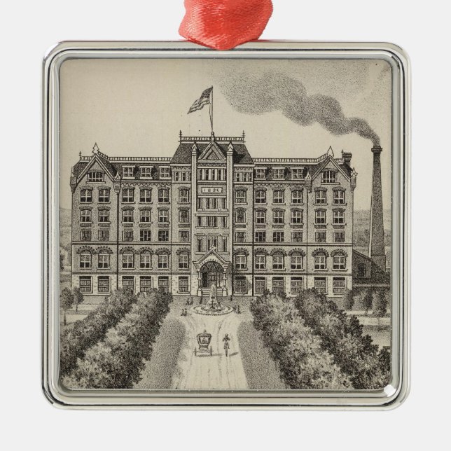 Bethany College, Lindsborg, Kansas Metal Ornament (Front)