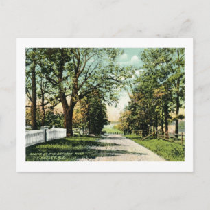 Bethany Rd., Hazlet, NJ Vintage Postcard