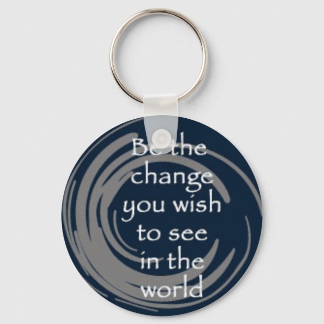 BeTheChange Keychain (Front)