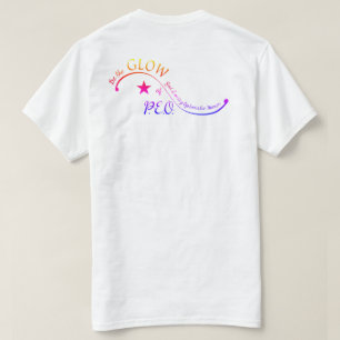 BetheGlowofPEO Basic T-Shirt  - White