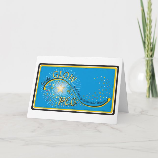 BeTheGlowOfPEO Notecards (Front)