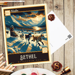Bethel, Alaska   Vintage Postcard