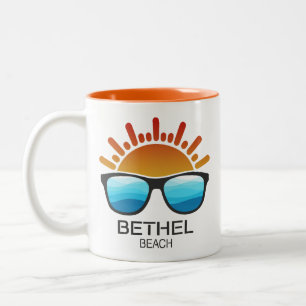 Bethel Beach Virginia Sunglasses Two-Tone Coffee Mug