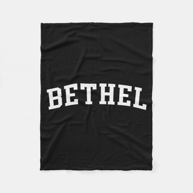 Bethel  fleece blanket (Front)
