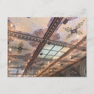 Bethesda Terrace Arcade NYC Postcard