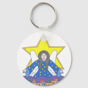 Bethlehem Angel Keychain