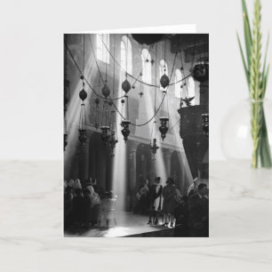 Bethlehem Christmas, 1940s Holiday Card