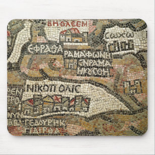 Bethlehem, detail from a map of Jericho Mouse Pad