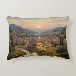 Bethlehem, Nativity Scene, Accent Pillow
