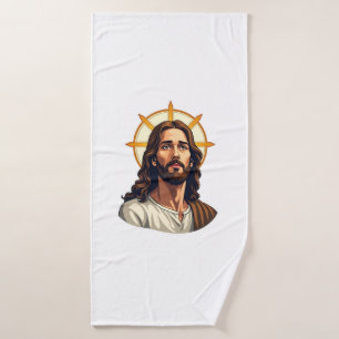 Bethlehem Star Christ Vintage Engraving Shirt Bath Towel