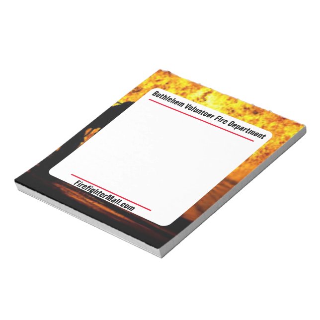 Bethlehem Volontaire Fire Service Bloc-notes (Tourné)