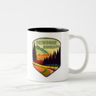 Bethpage Bikeway Colours Two-Tone Coffee Mug
