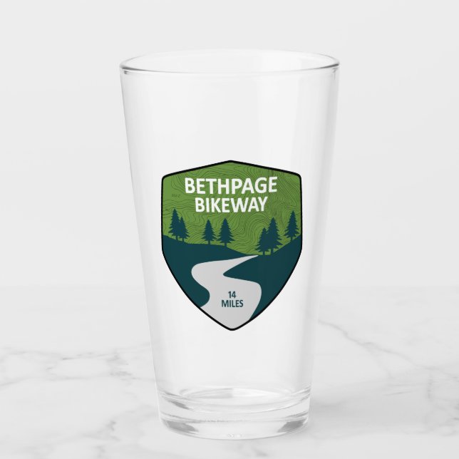 Bethpage Bikeway Glass (Front)