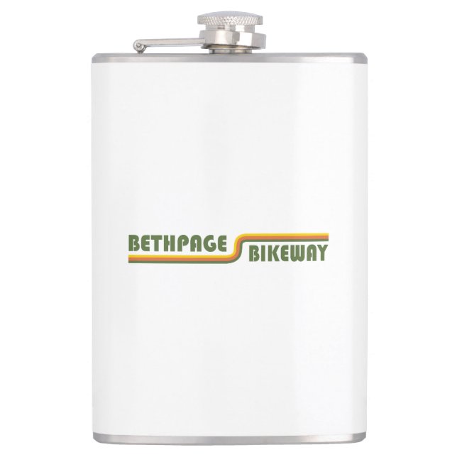 Bethpage Bikeway Hip Flask (Front)