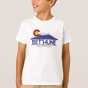 Bethune Colorado kids mountain tshirt