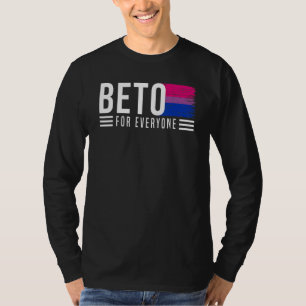 BETO For Everyone Gay Pride Bisexual Flag T-Shirt