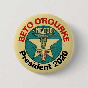 Beto O'Rourke President 2020 2 Inch Round Button