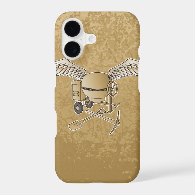 Bétonnière beige (Verso)