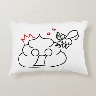 Betrayal - Brootsch the PooPoo Accent Pillow