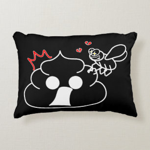 Betrayal - Brootsch the PooPoo Accent Pillow