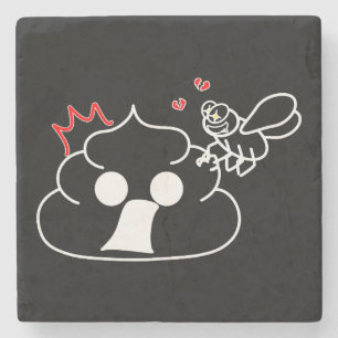 Betrayal - Brootsch the PooPoo Stone Coaster