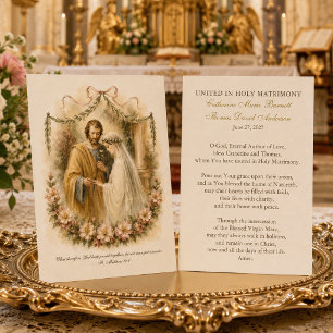 Betrothal of Mary & Joseph Wedding Prayer