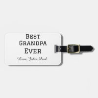 Bets Grandpa ever grandfather gifts simple name