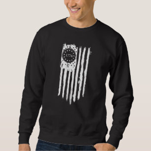 Betsy Rose Usa Flag 1776 4th Of July Independence  Sweatshirt