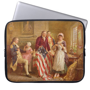 Betsy Ross, 1777 (American History) (USA Patriot) Laptop Sleeve