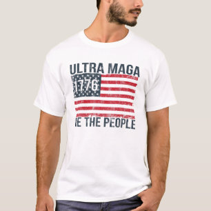Betsy Ross American Flag 1776 We The People Ultra T-Shirt
