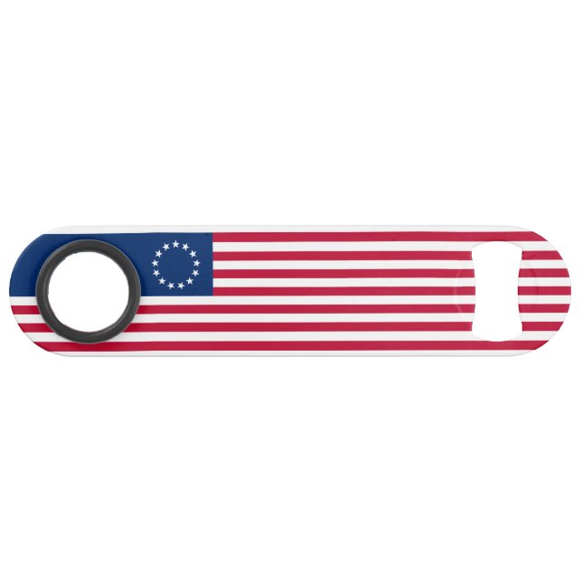 Betsy Ross American Flag Bar Key (Back Horizontal)
