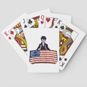 betsy ross american flag playing cards