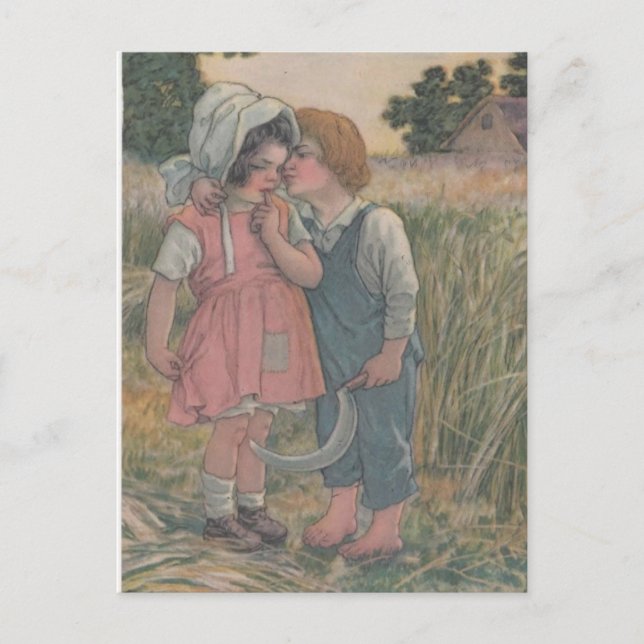 Betsy Ross Bread Advertising Georgey Porgey Card (Front)