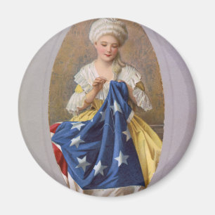 Betsy Ross, c1908, G. Liebscher Magnet