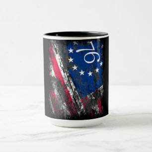 Betsy Ross Flag 1776 Patriotic 4th of July Mug