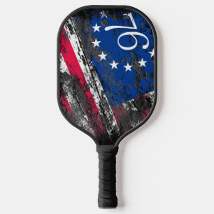 Betsy Ross Flag 1776 Patriotic 4th of July Pickleball Paddle