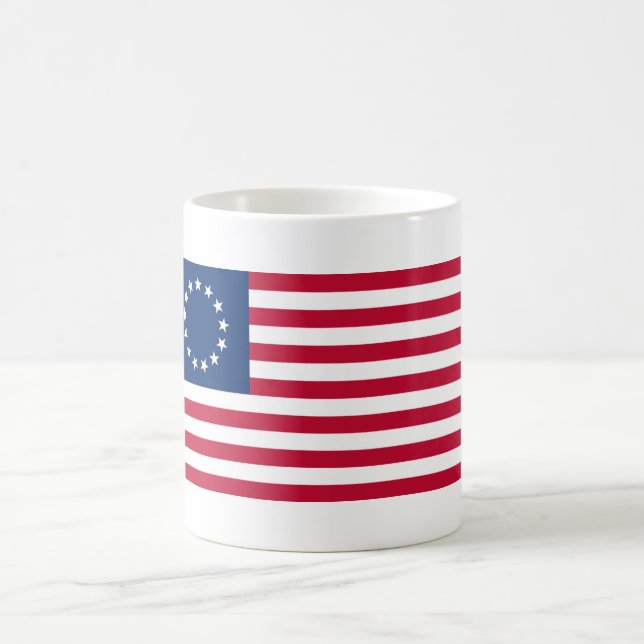 Betsy Ross flag Coffee Mug (Center)