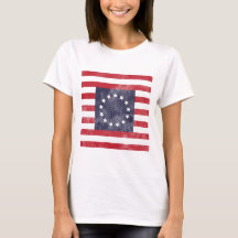 Betsy Ross Flag Distressed